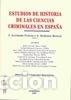 Libros: ESTUDIOS DE HISTORIA DE LAS CIENCIAS CRIMINALES EN ESPA&Ntilde;A - ALVARADO PLANAS, JOS?