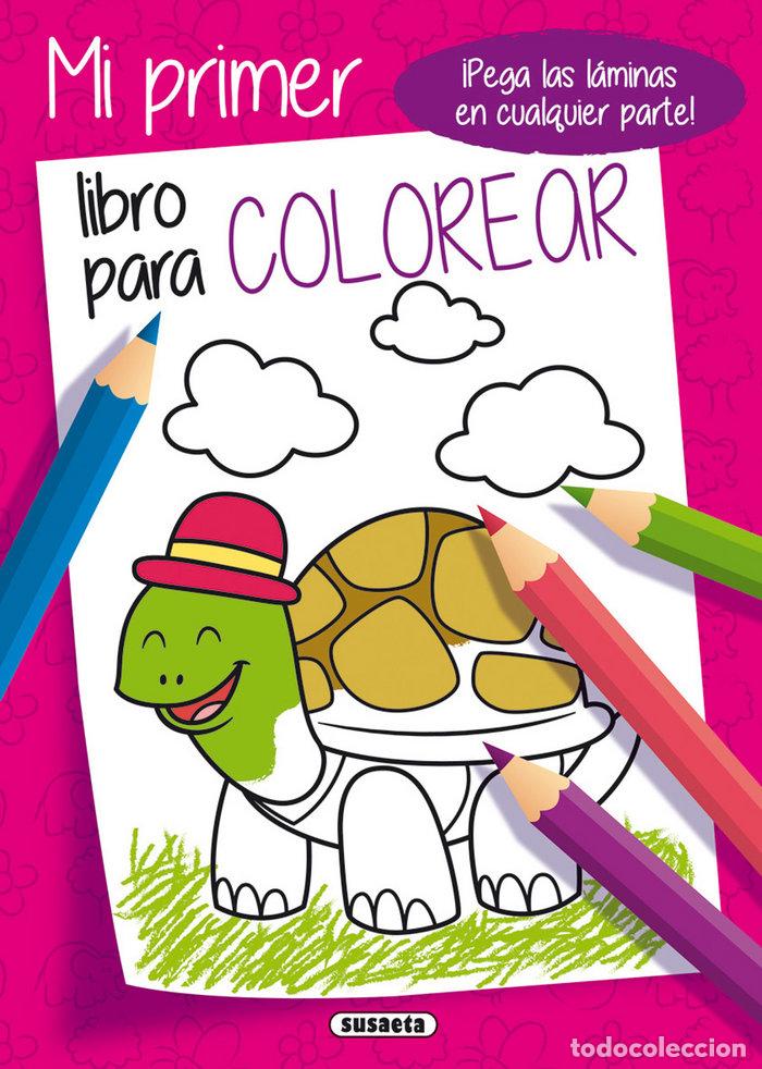 Livres: MI PRIMER LIBRO PARA COLOREAR ROSA - AA.VV