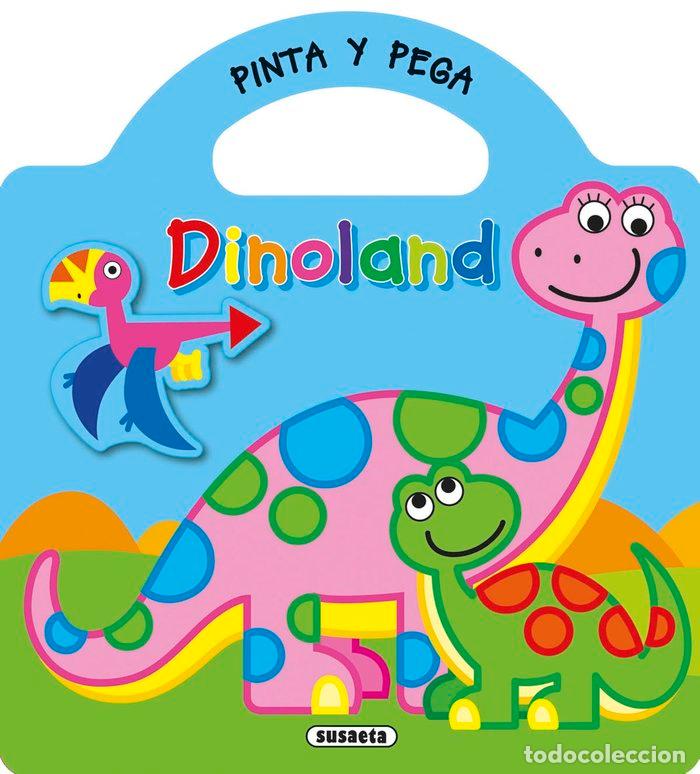 Libros: PINTA Y PEGA DINOLAND 1 - BUSQUETS, JORDI