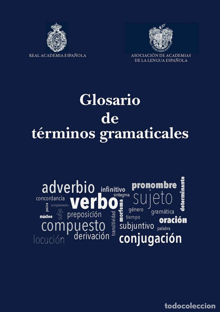 books: GLOSARIO DE T&Eacute;RMINOS GRAMATICALES - Bosque, Ignacio