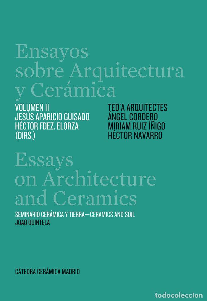 books: ENSAYOS SOBRE ARQUITECTURA Y CERAMICA VOL 11 - APARICIO GUISADO