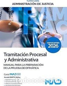 Libros: CUERPO TRAMITACION PROCESAL Y ADMINISTRATIVA TURNO LIBRE MAN - AA.VV