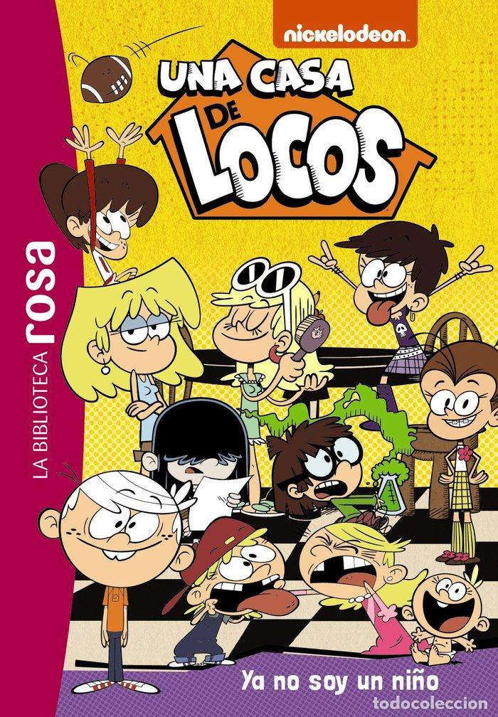 Libros: UNA CASA DE LOCOS 3 BIBLIOTECA ROSA - VARIOS AUTORES