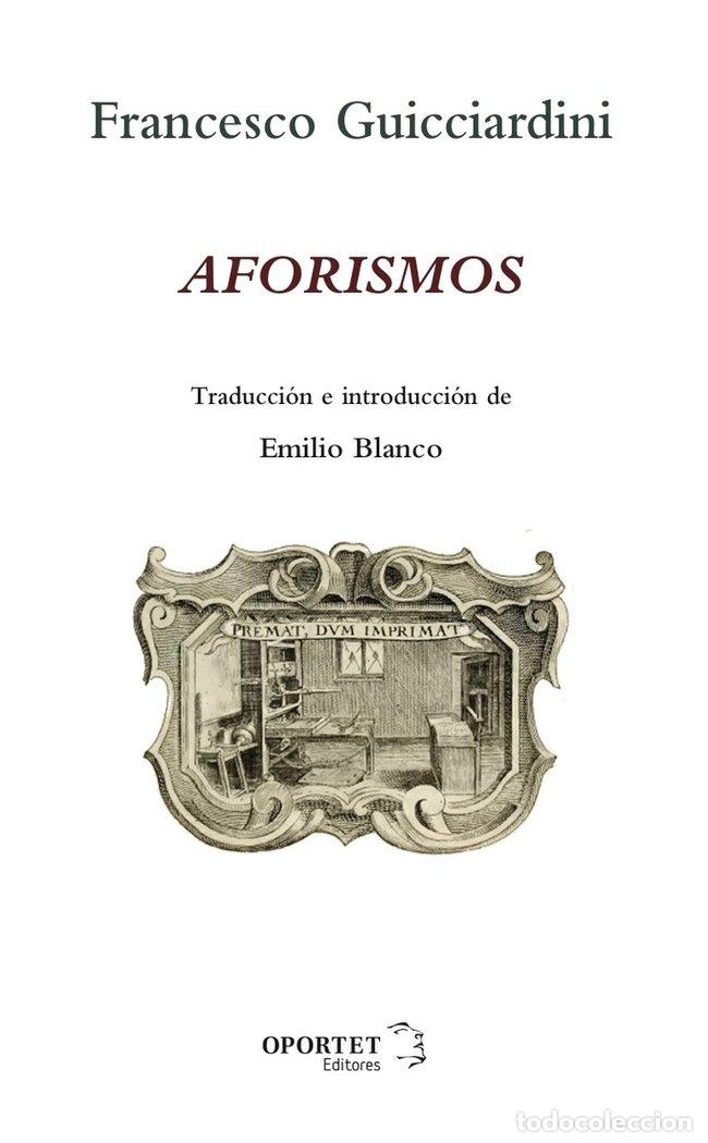 Livros: AFORISMOS - BLANCO, EMILIO