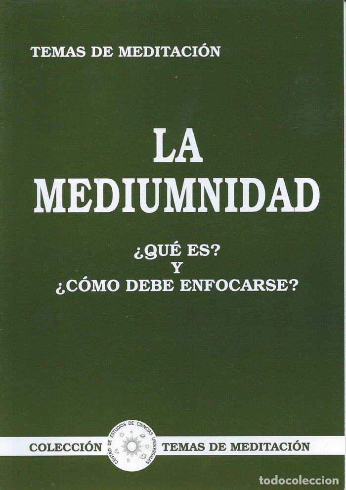 Livres: LA MEDIUMNIDAD - FABREGAT BISBAL, JOSE