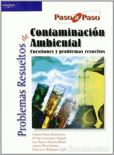 Libros: PROBLEMAS RESUELTOS CONTAMINACION AMBIENTAL - OROZCO C. ET AL.