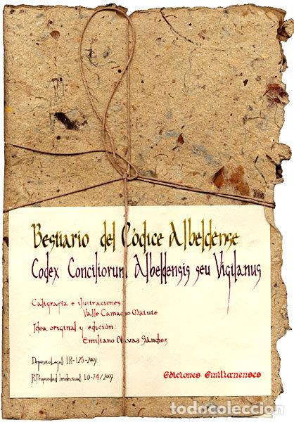 Libros: BESTIARIO DEL CODICE ALBELDENSE - CAMACHO MATUTE, VALLE