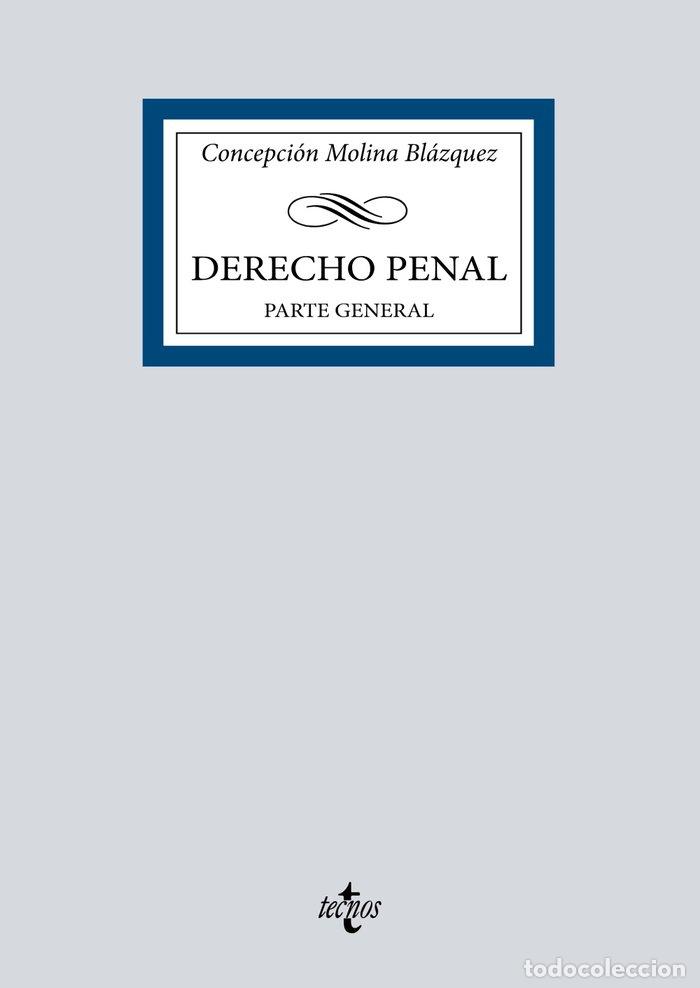 Libros: DERECHO PENAL - MOLINA BLAZQUEZ, CONCEPCION