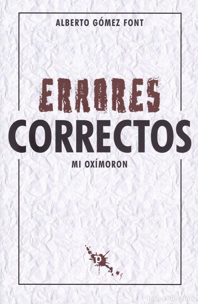 Libri: ERRORES CORRECTOS - GOMEZ FONT, ALBERTO