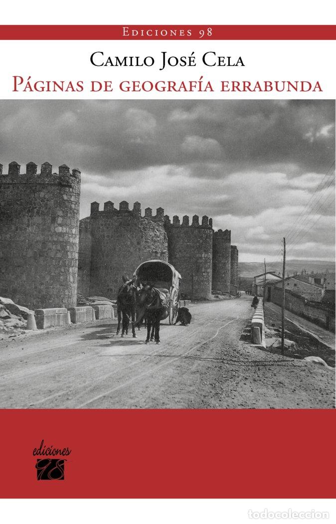 Livres: PAGINAS DE GEOGRAFIA ERRABUNDA - CELA, CAMILO JOSE