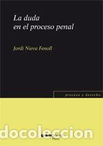 B&uuml;cher: DUDA EN EL PROCESO PENAL,LA - NIEVA FENOLL, JORDI