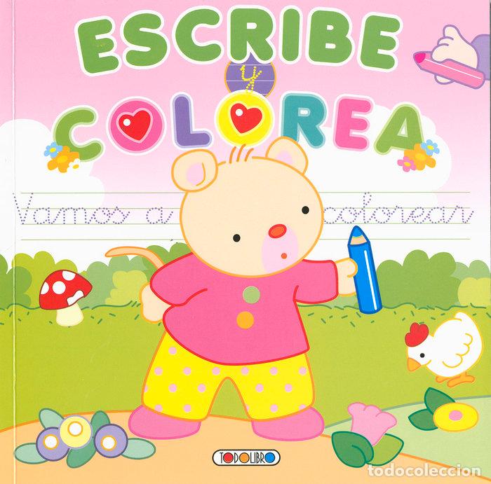 Livros: ESCRIBE Y COLOREA - AA.VV