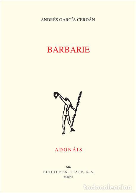 Livres: BARBARIE - GARCIA CERDAN, ANDRES