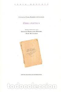 Libri: OBRA POETICA - RAMIREZ DE GUZMAN, CATALINA CLARA