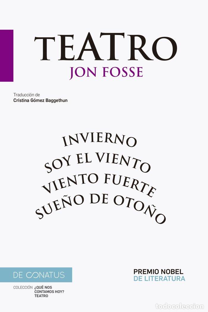Libri: TEATRO - FOSSE, JON.