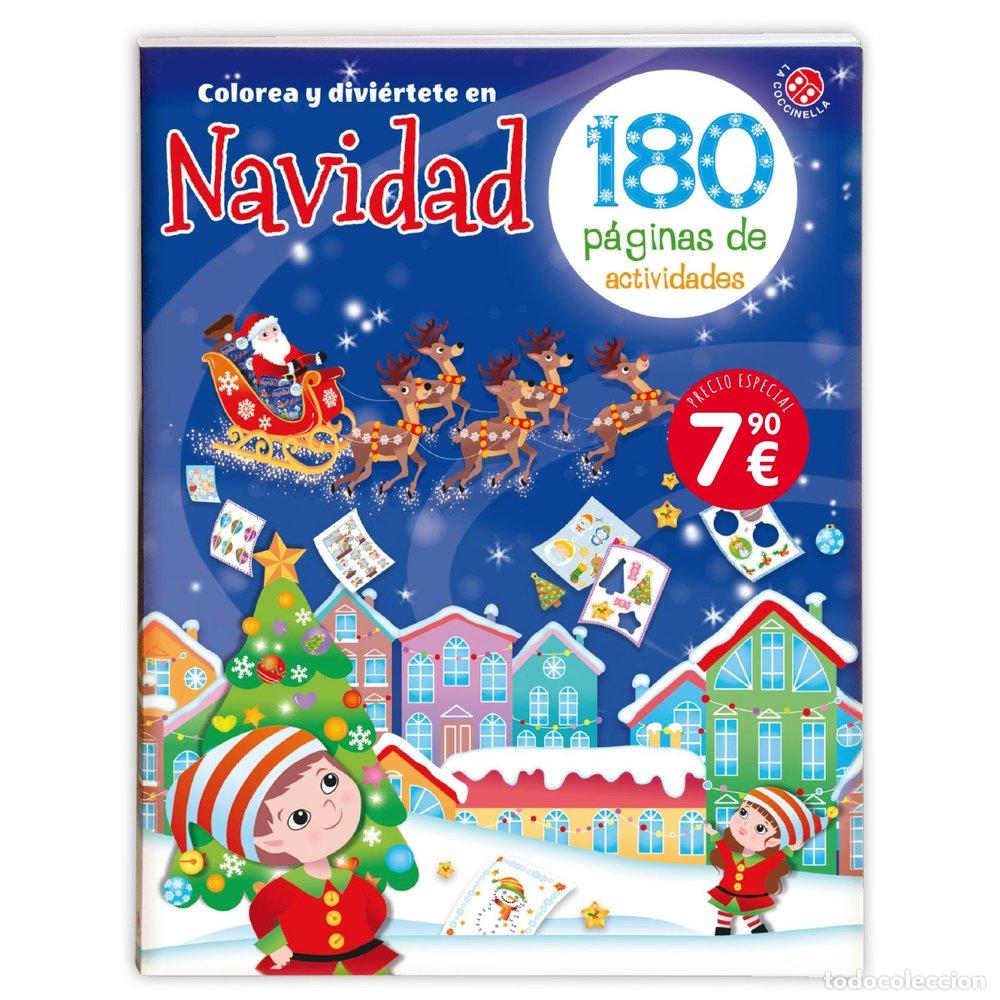 Libros: COLOREA Y DIVIERTETE EN NAVIDAD - CLIMA, GABRIELE