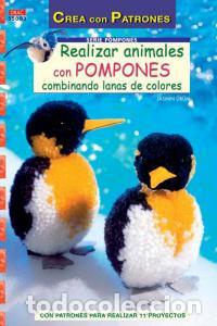 Livros: REALIZAR ANIMALES CON POMPONES COMBINANDO LANAS DE COLORES - URUM, JASMIN