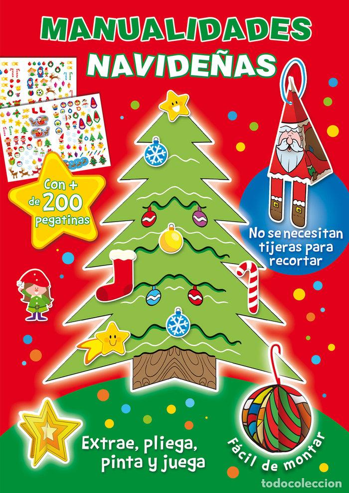 books: MANUALIDADES NAVIDE&Ntilde;AS 200 PEGATINAS - CORTINA, GABRIEL