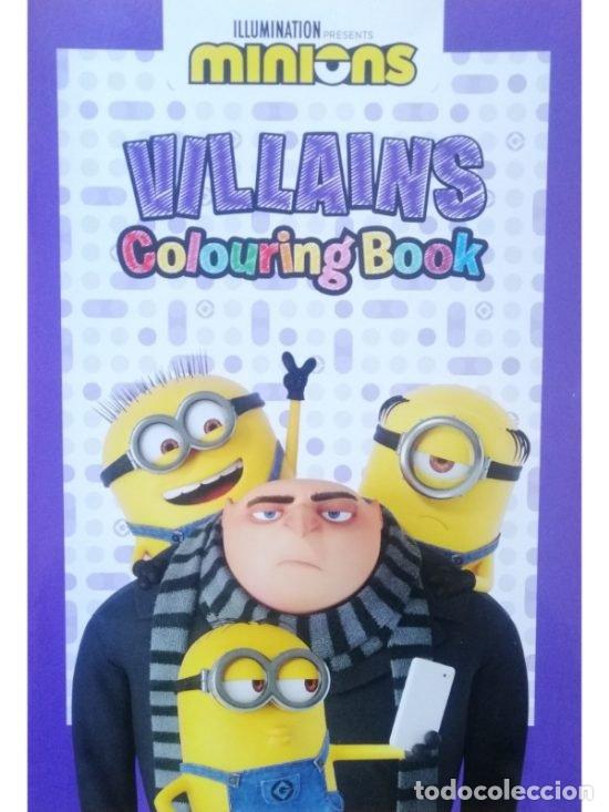 Libros: MINIONS VILLAINS COLORING BOOK - AA.VV