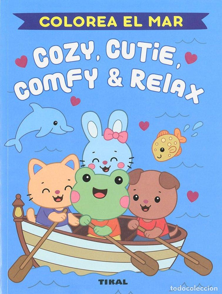 Libros: COZIE CUTIE COMFY & RELAX COLOREA EL MAR - SUSAETA EDICIONES
