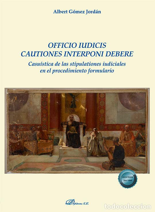 B&uuml;cher: OFFICIO IUDICIS CAUTIONES INTERPONI DEBERE - GOMEZ JORDAN, ALBERT