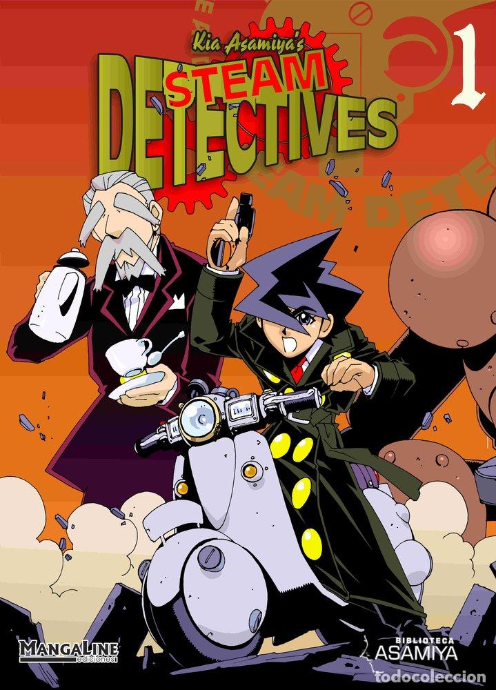 Libri: STEAM DETECTIVES 1 - ASAMIYA, KIA