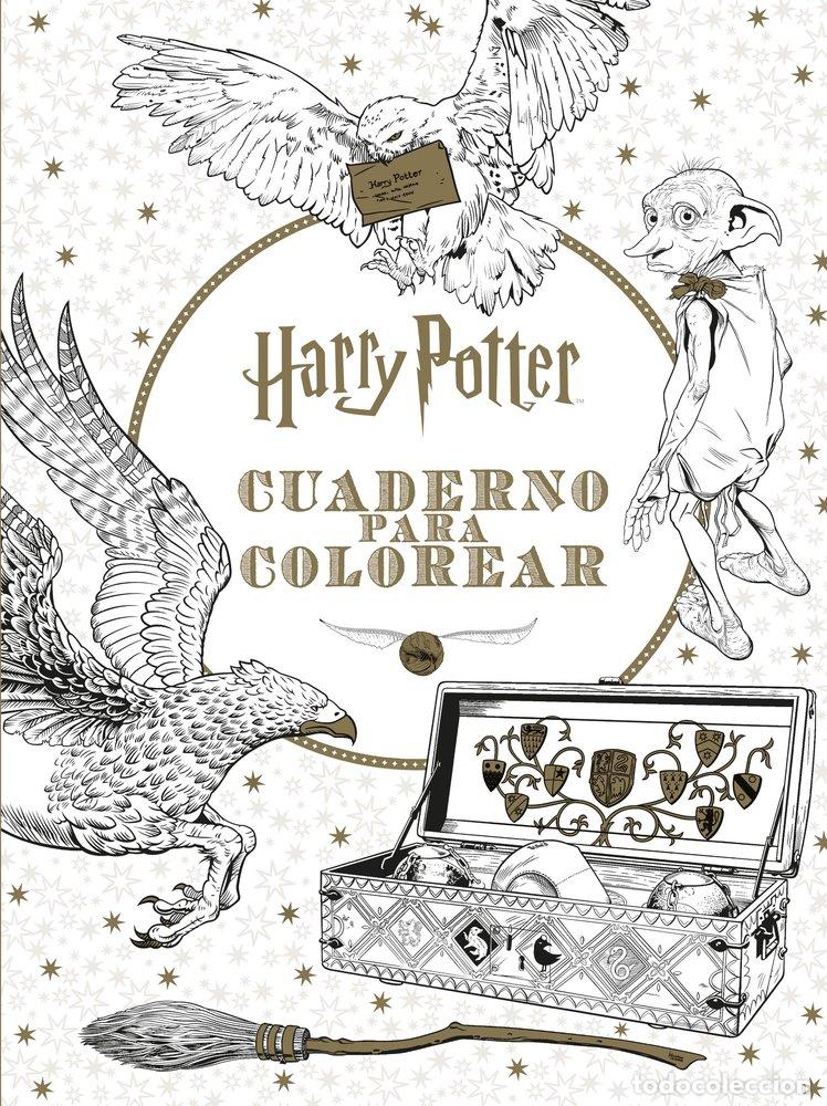 Libros: HARRY POTTER CUADERNO PARA COLOREAR - AA.VV