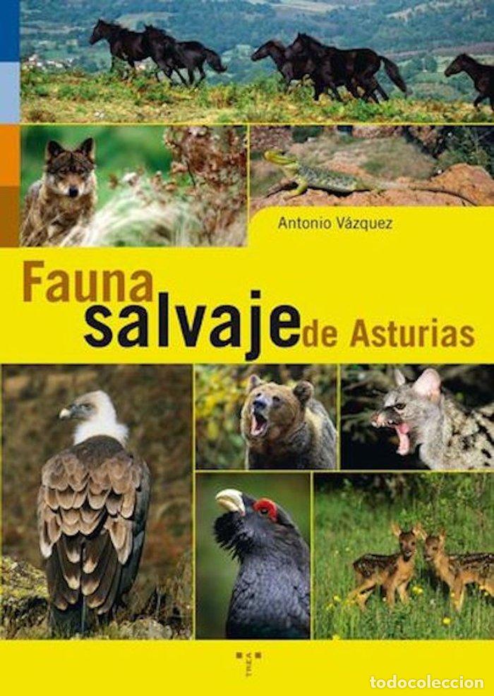 Libros: FAUNA SALVAJE DE ASTURIAS - VAZQUEZ, ANTONIO