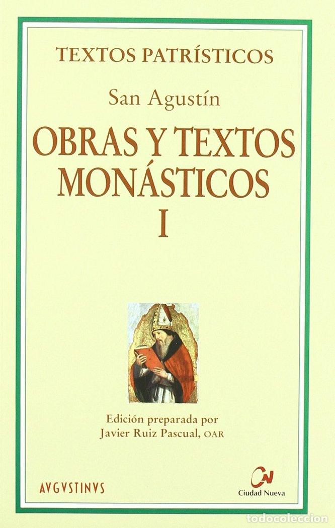 Libros: OBRAS Y TEXTOS MONASTICOS I - AGUSTIN DE HIPONA