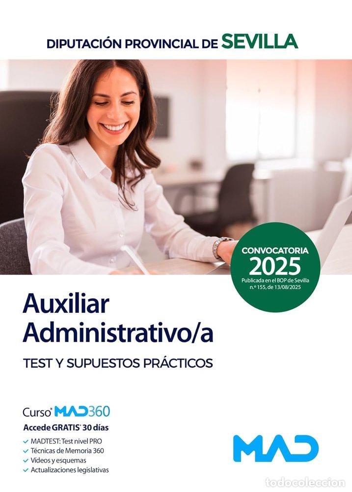 Libri: AUXILIAR ADMINISTRATIVO TEST Y SUPUESTOS PRACTICOS DIPUTACIO - AA.VV
