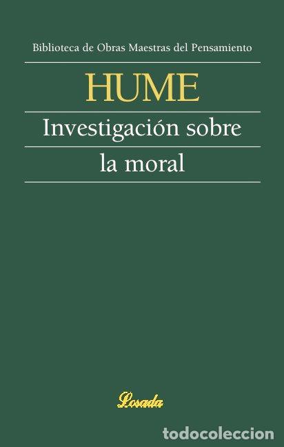 Libri: INVESTIGACION SOBRE LA MORAL - HUME