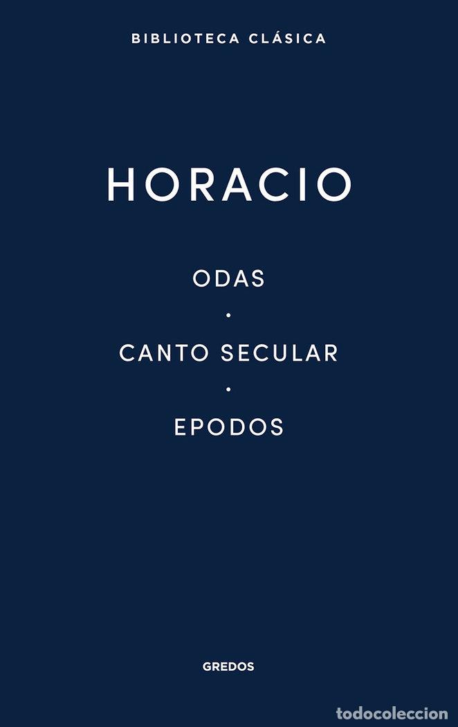 books: ODAS CANTO SECULAR EPODOS - HORACIO