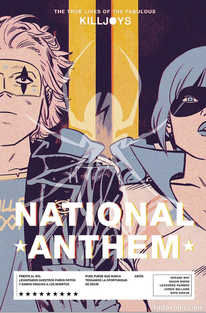 books: THE TRUE LIVES OF THE FABULOUS KILLJOYS 2 NATIONAL ANTHEM - GERARD WAY