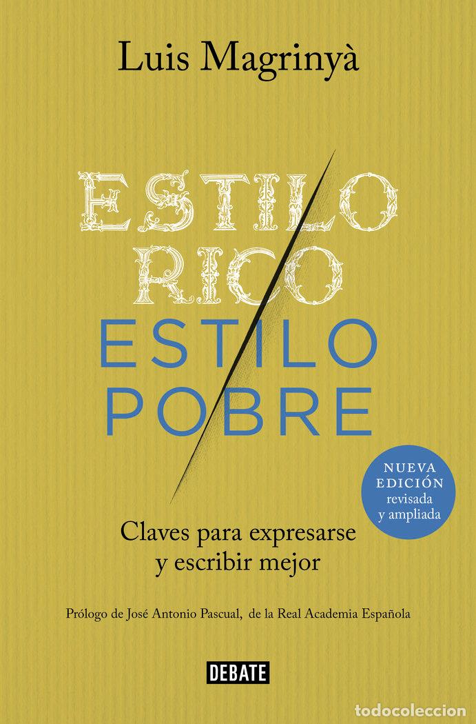 Livres: ESTILO RICO ESTILO POBRE - MAGRINYA, LUIS
