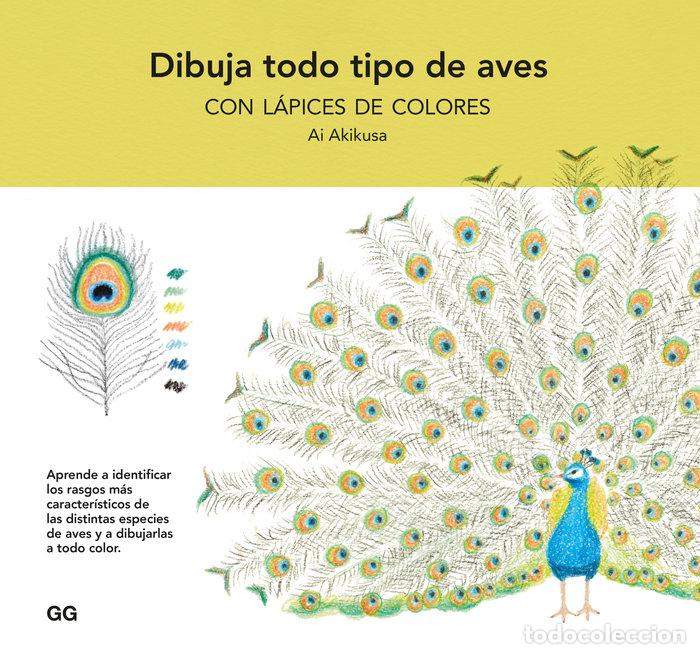 B&uuml;cher: DIBUJA TODO TIPO DE AVES CON LAPICES DE COLORES - AKIKUSA, AI