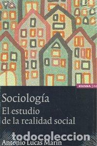books: SOCIOLOGIA ESTUDIO DE LA REALIDAD SOCIAL - MARIN, ANTONIO LUCAS