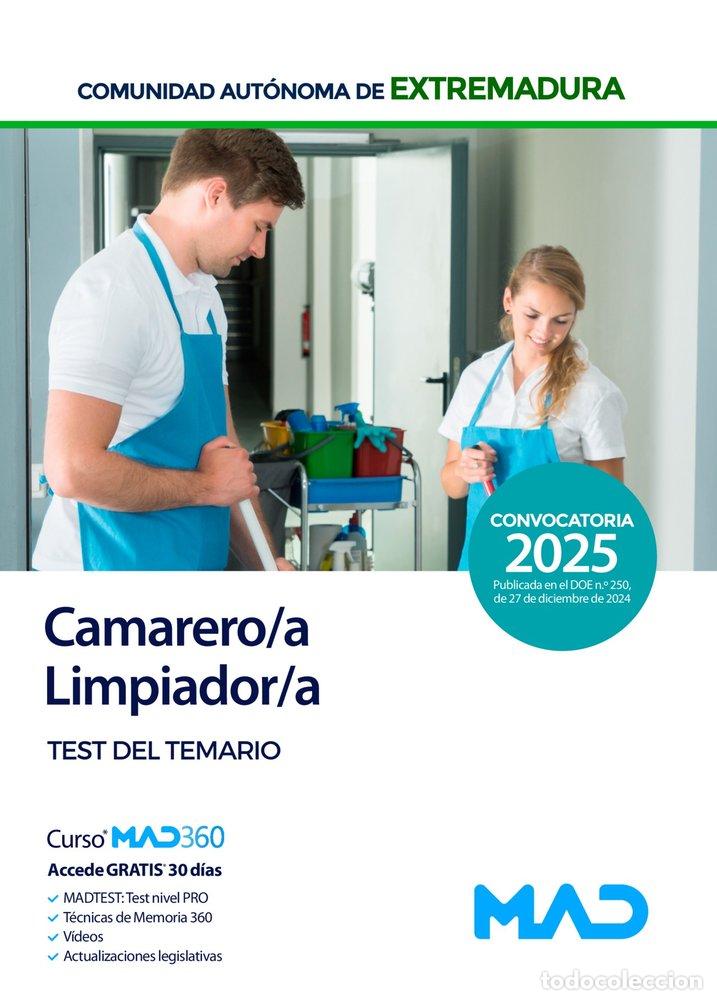books: CAMARERO/A LIMPIADOR/A PERSONAL LABORAL GRUPO V TEST EXTREM - AA.VV