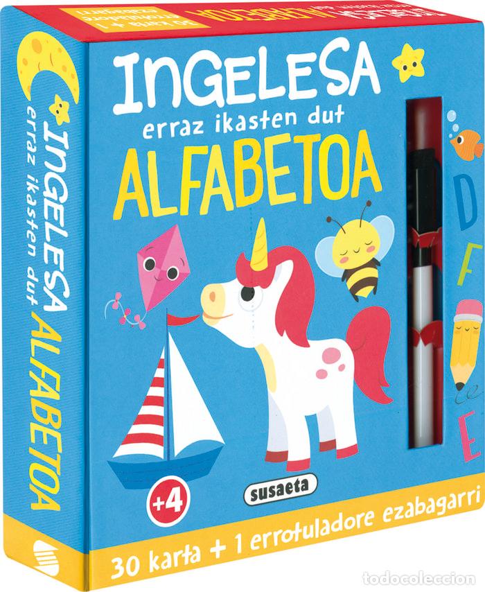 Libri: INGELESA ERRAZ IKASTEN DUT ALFABETOA - YOMIKOKO