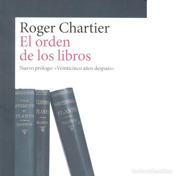 Libri: ORDEN DE LOS LIBROS,EL - CHARTIER, ROGER