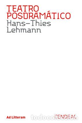 Libros: TEATRO POSDRAMATICO - LEHMANN, HANS-THIERS