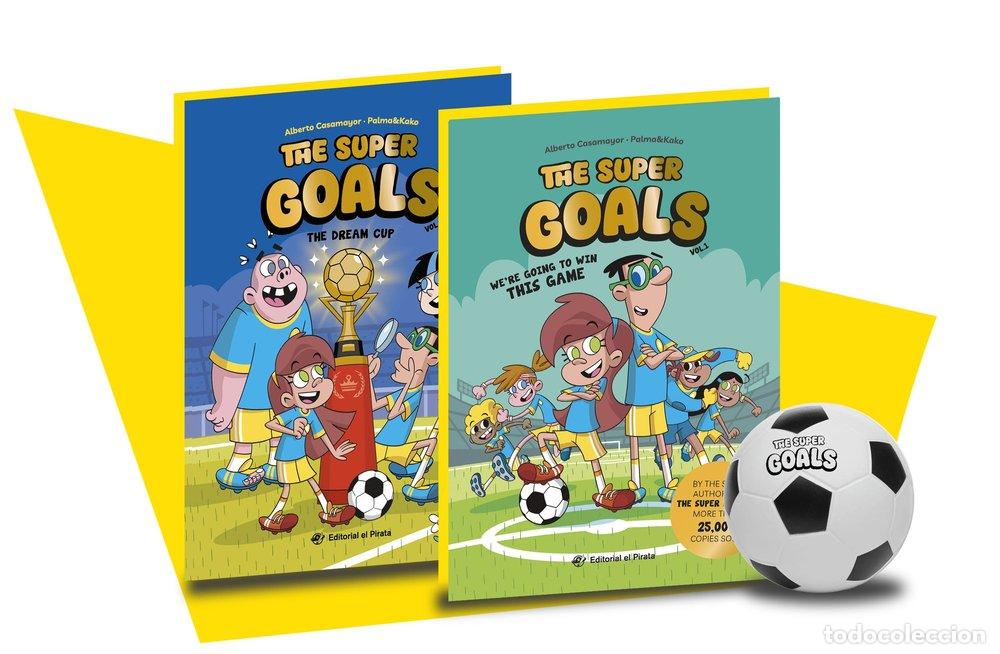 Libros: THE SUPER GOALS BOX SET 2 BOOKS + SOCCER BALL - CASAMAYOR, ALBERTO