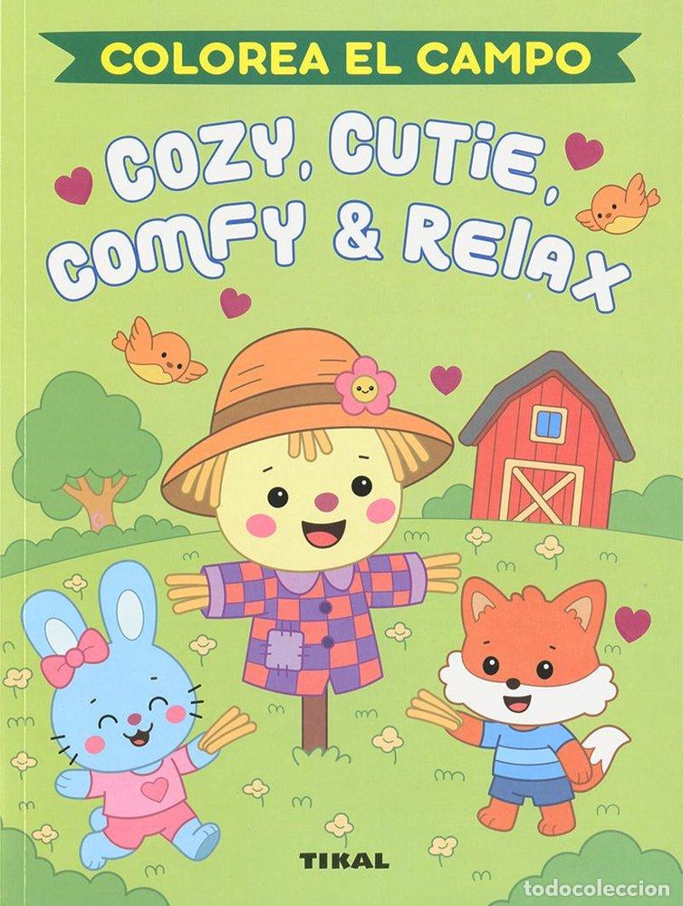 Livros: COZIE CUTIE COMFY & RELAX COLOREA EL CAMPO - SUSAETA EDICIONES