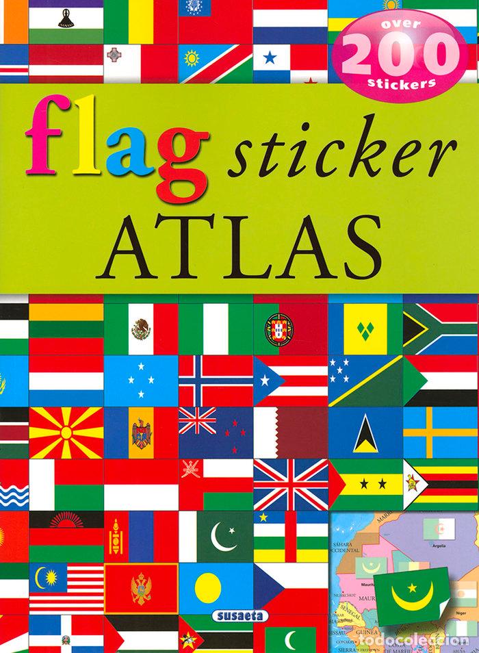 Libros: FLAG STICKER ATLAS - SUSAETA, EQUIPO