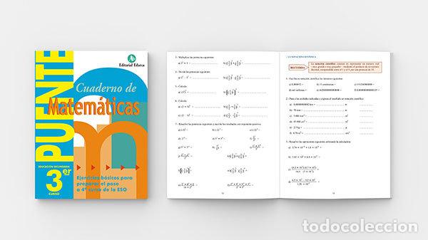 Libros: CUADERNO PUENTE MATEMATICAS 3&ordm;ESO ARCADA - AA.VV