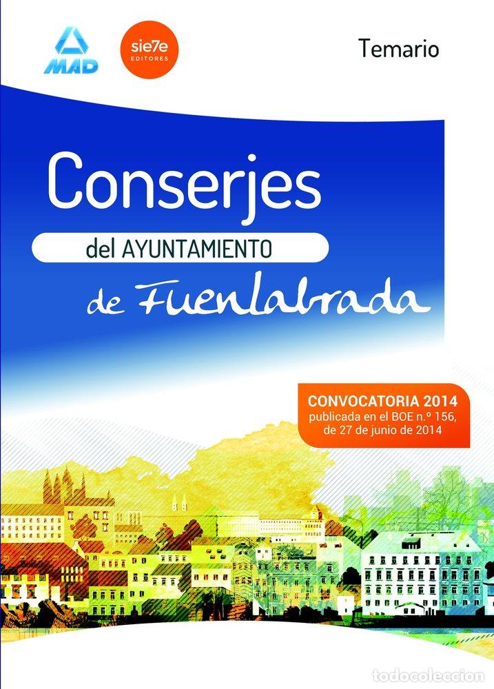 Libros: CONSERJE DEL AYUNTAMIENTO DE FUENLABRADA. TEMARIO - MARTOS NAVARRO, FERNANDO