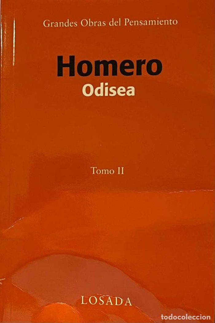 Libros: ODISEA TOMO II - HOMERO, HOMERO