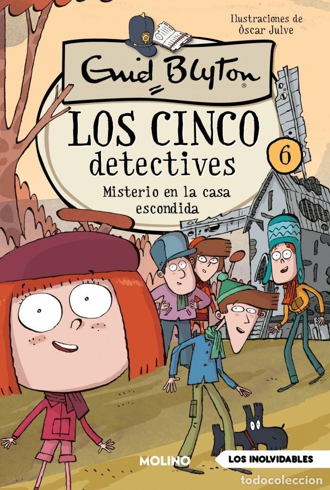 Libros: LOS CINCO DETECTIVES 6 MISTERIO EN LA CASA ESCONDIDA - BLYTON, ENID