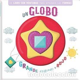 Libri: LIBRO VENTANAS GLOBO GRANDE REDONDO ROJO - AA.VV