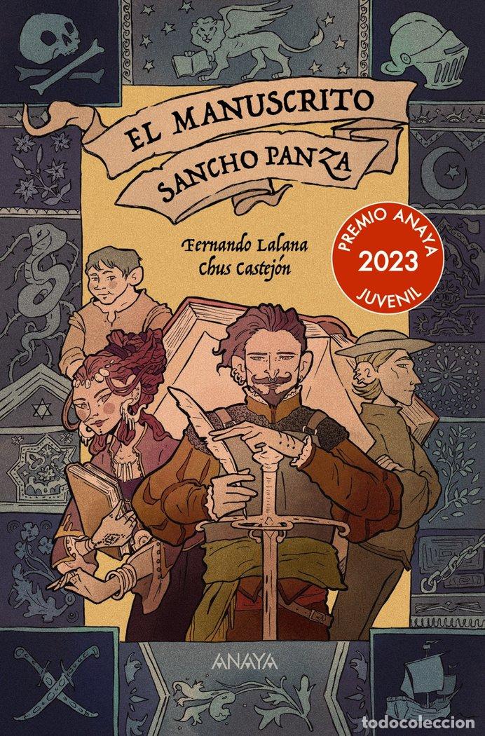 Libros: MANUSCRITO DE SANCHO PANZA (PREMIO ANAYA INFATIL/JUV 2023) - LALANA, FERNANDO