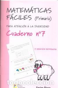 Libros: MATEMATICAS FACILES 07 EP 2&ordf;ED G.EVAR0E - AA.VV